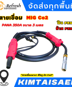 สายเชื่อมพานา ซีโอทู มิก Co2 (MIG) PANA 350A ยาว 3เมตร ลวดเชื่อม, เครื่องเชื่อม